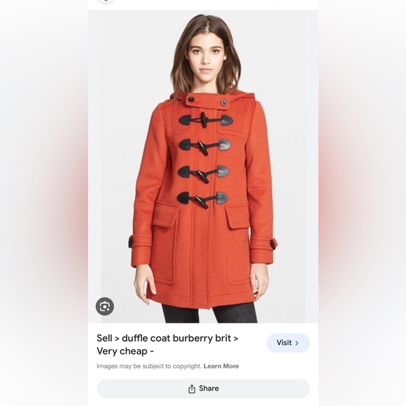 Authentic！This duffle coat from Burberry makes you the Korean drama celeste - Picture 2 of 6